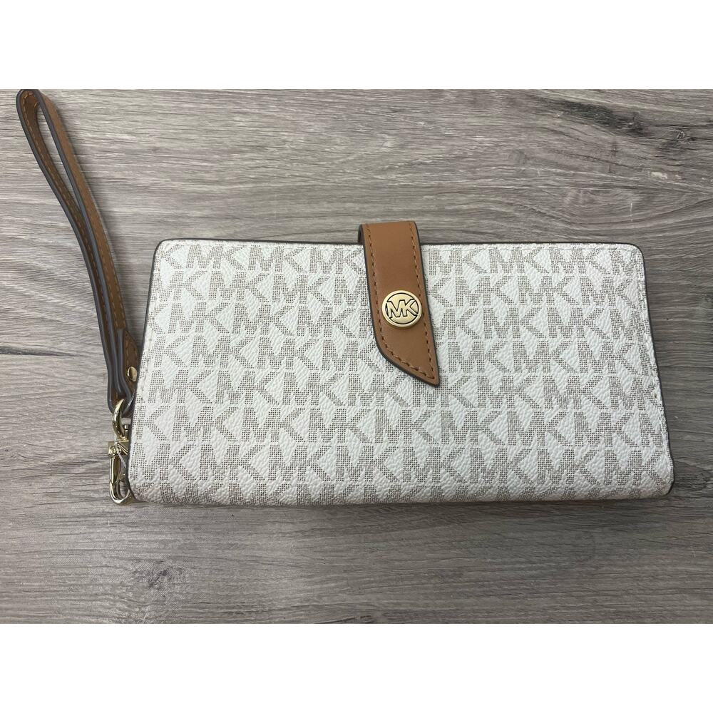 Michael Kors Jet Set Travel Double Zip Wristlet -